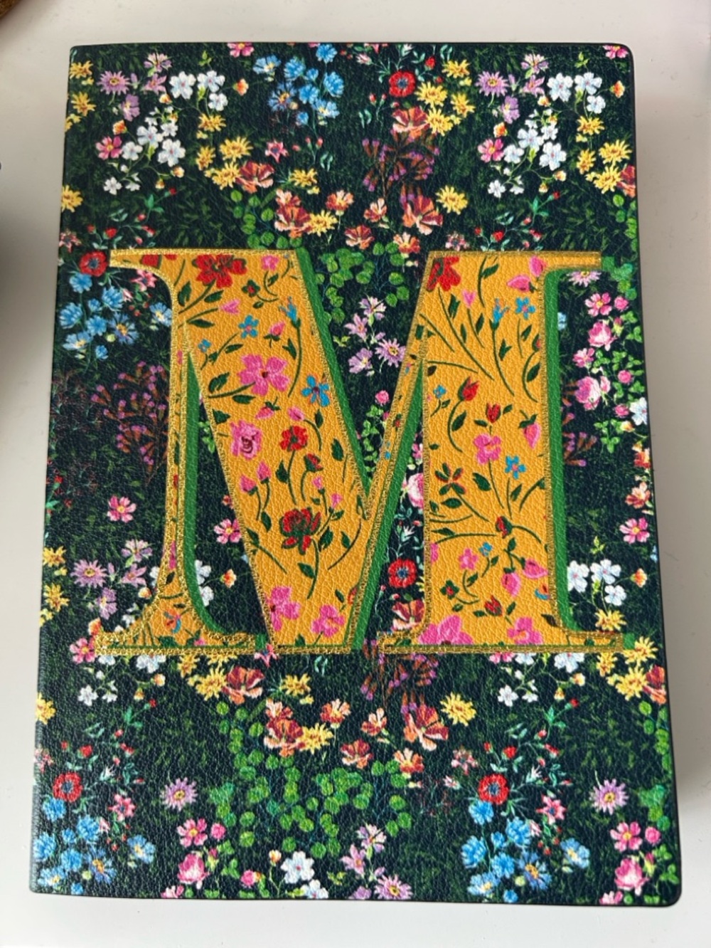 Anthropologie Omari Monogram “ M “ Journal NWT 
5 x 7 inches